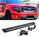 150w 30 Led Light Bar Withcenter Grill Hidden Bracket/wirings For 09-14 Ford F150