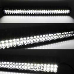 180W 30 LED Light Bar with Lower Bumper Bracket, Wirings For 15-18 Subaru WRX STi