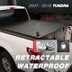 2007-2020 Tundra Tonneau Cover Aluminum Retractable Waterproof 5.5ft Bed + Led