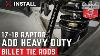 2010 2018 Raptor Add Heavy Duty Billet Tie Rod Kit Install