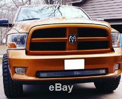 240W 42 LED Light Bar with Bumper Brackets, Wirings For 2009-up RAM 1500 Express