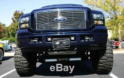24W LED Pods with Foglight Bracket/Wirings For 05-07 Ford F250 F350 F450 SuperDuty