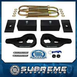 3 F + 3 R Complete Lift Kit with Block Shims Fits 02-05 Dodge Ram 1500 4x4