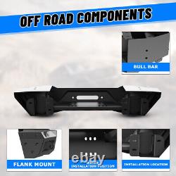 3 In 1 Heavy Duty Front Bumper Kit Modular Design For 2021 2022 2023 Ford Bronco