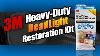 3m Heavy Duty Headlight Restoration Kit