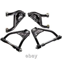 4 Pcs Front Heavy Duty Upper & Lower Control Arms for Camaro Firebird 1967-1969