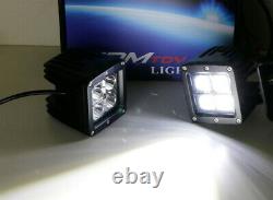 40W CREE LED Pod Light Kit with A-Pillar Brackets, Wiring For 16-up Toyota Tacoma