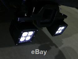 40W CREE LED Pods with Backup Reverse Tow Hitch Brackets For Offroad 4x4 Truck SUV