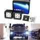 40w Cree Led Pods With Foglamp Bracket/wirings For Gmc Sierra Chevy Colorado Tahoe