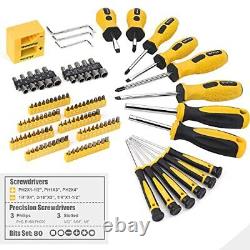 467-Pc Home Tool Sets with16 Bag Heavy Duty Kit for Men & Home Maintenance
