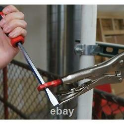 5-pc Milwaukee Torque Locking Pliers Kit Lock Long Jaw Vise Vice Grip Clamps Set