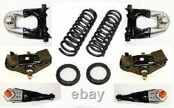 65-66 Mustang Deluxe Suspension Kit Upper Lower Control Arms Coil Spring Saddles
