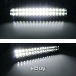 96W LED Light Bar with Lower Bumper Bracket, Wiring For 15-up GMC Sierra 2500 3500