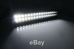 96W LED Light Bar with Lower Bumper Bracket, Wiring For 15-up Silverado 2500 3500