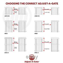 Adjust-A-Gate Steel Frame Gate Building Kit, 60-96 Wide Opening Up To 6' High
