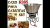 Best Cazo Para Carnitas Set Kit Heavy Duty Burner Propane Tacos Cart Como Hacer Carnitas