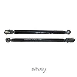 Black 2014 Polaris RZR XP1000 Tie Rod End Kit Heavy Duty CNC Billet with 5/8 Heim