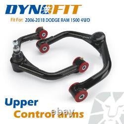 Black Upper Control Arms Fit For 2006-2018 Dodge Ram 1500 4WD 2-4'' Lift 4x4