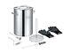 Concord Stainless Steel Heavy Duty Turkey Fryer Kit With Rack, Slicer, And More