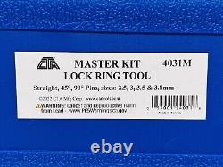 CTA Tools 4031M Heavy Duty Lock Ring Tool Master Kit