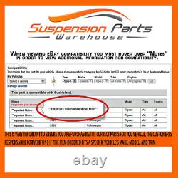 Chevrolet Silverado 2500 HD GMC Sierra 2500 HD Front Kit Steering Chassis Parts