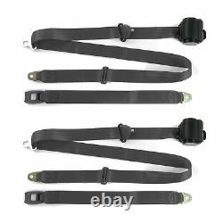Chevy FS Blazer 1973 1991 Standard 3pt CH Retract Bucket Seat Belt Kit-2 Belts