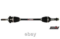 Demon Heavy Duty Axle CAN AM Renegade 500 800 1000 with 6 SuperATV Lift Kit