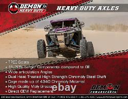 Demon Heavy Duty Axle fits POLARIS RZR XP 1000 with 7-10 SuperATV Lift Kit