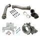 Ebpv Delete Pedestal Exhaust Housing & Up Pipes For 99.5-03 Ford 7.3 Powerstroke