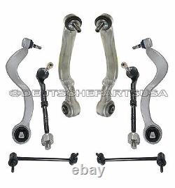 FRONT UPP+ LOW CONTROL ARMS BALL JOINTS TIE RODS for BMW E65 E66 SUSPENSION KIT