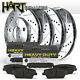 Full Kit Platinum Hart Drilled Slotted Brake Rotors & Pads -ford F-150