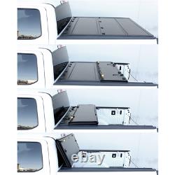 Fit 2009-2018 RAM 1500 5.7ft Short Bed Hard Tri-Fold Tonneau Cover Low Profile