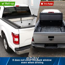 Fits 02-2021 Ram 1500/2500 Tonneau Cover 6.5ft Bed Retractable Waterproof Hard