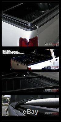 For 02-08 09 Dodge Ram 1500/2500 6.5' Short Bed Hidden Snap Vinyl Tonneau Cover