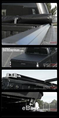 For 02-09 Dodge Ram Pickup Truck 6.5 Short Bed Lock & Roll Up Soft Tonneau Cover