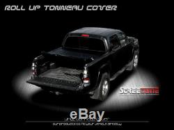 For 05-15 Tacoma Double/Crew 5'/60 Short Bed Lock & Roll Up Soft Tonneau Cover
