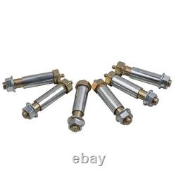 Greasable Shackle Spring Bolt Link Kit for Heavy Duty Tandem Axle Truck Trailer