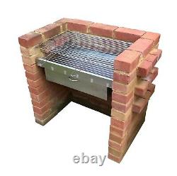 HEAVY DUTY DIY Brick Charcoal BBQ Kit & Oven/Cupboard