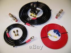 HEAVY DUTY DUAL / AUXILIARY BATTERY ISOLATOR With CABLES COMPLETE KIT! 150A