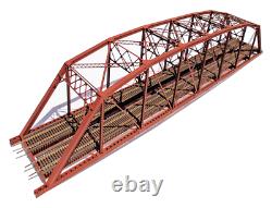 HO 200' 2 Track Heavy-Duty Laced-Parker-Truss Bridge - Kit CVM-1900