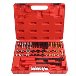Heavy Duty 42pc Rethread Repair Kit for Car Motorcycle and Bicycle Maintenance