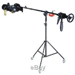 Heavy Duty Boom Arm Light Stand Studio Counterweight Photography Photo Video Kit
