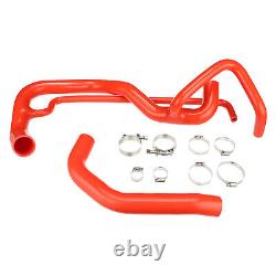 Heavy Duty Silicone Radiator Coolant Hose Kit For 01-05 Chevy GMC Duramax 6.6L