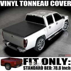 Hidden Snap Tonneau Cover For 07-14 Chevy Silverado/GMC Sierra 6.5 Ft Truck Bed