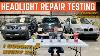 I Bought Every Headlight Restoration Kit At O Reillys And Tested Them