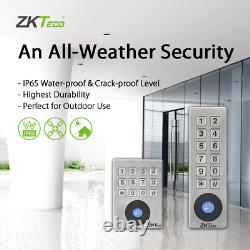 KiT Door Access Control System Zkteco heavy duty water protection, door entry zk
