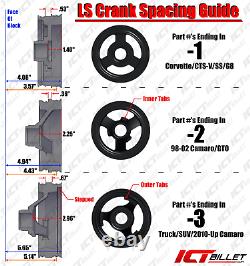 LS Truck Heavy Duty Billet Alternator Bracket Kit LSX 4.8L 5.3L 6.0L Top Driv