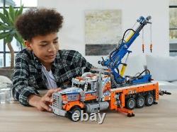 Lego Technic 42128 Heavy-duty Tow Truck Crane Building Kit 2017 Pcs Gift Set