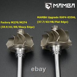 MAMBA Heavy Duty Turbo Upgrade Kit (40/54) CW + 43mm TW / Mercedes M274 300HP