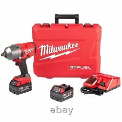 Milwaukee 2766-22 18-Volt 1/2-Inch M18 High Torque Detent Pin Impact Wrench Kit